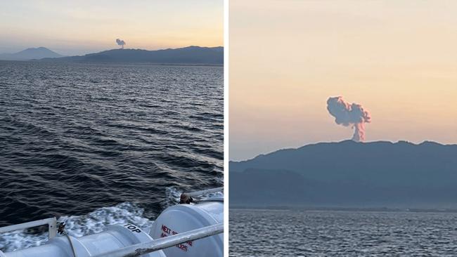 5. Seeing volcanoes erupt while boarding the ferryYou don't get this at Circular Quay in Sydney...