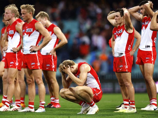 A last-minute Toby Greene goal saw the Giants snatch the most unlikely of victories at the SCG last season. Picture: Phil Hillyard