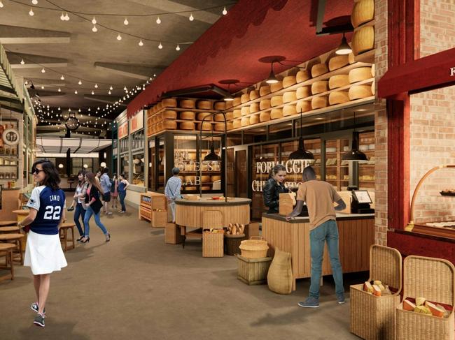 New artist impressions have revealed Doltone Hospitality Group's vision for Paddy's Markets.