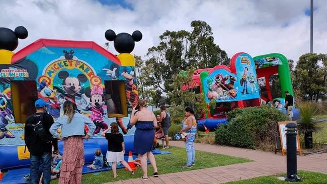 Two new jumping castles will have kids jumping for joy on the day. Picture: BAMM