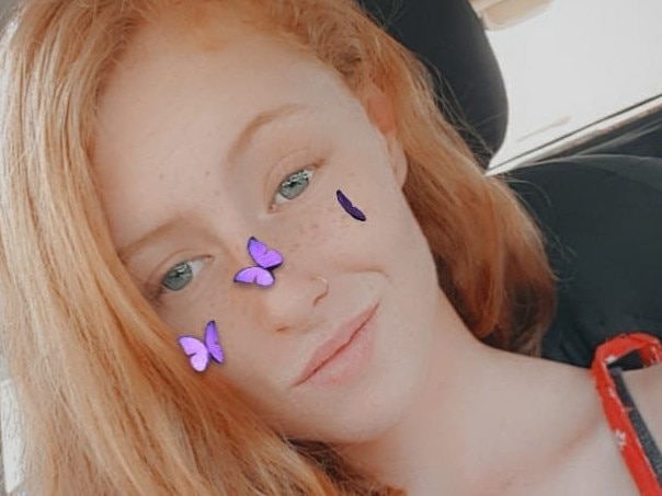Zea Ellen Murphy, 21, faced court charged with three counts of aggravated causing harm by dangerous driving after a crash on Piggott Range Rd in Onkaparinga Hills. Picture: Facebook