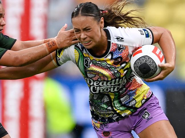 The Titans will be hoping for better fortunes in 2024 for Taliah Fuimaono. Picture: Ian Hitchcock/Getty Images