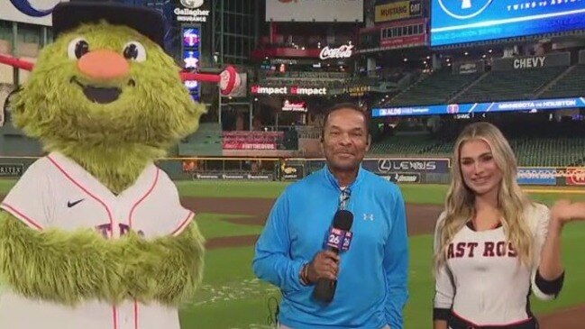 Astros fans at Minute Maid Park for Game 1 of ALDS