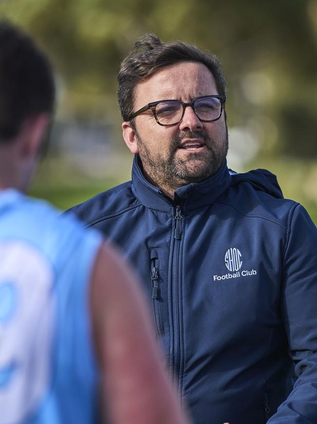 Sacred Heart OC coach Steve Kay was confident his side could produce a winning performance in this Saturday’s grand final. Picture: Matt Loxton