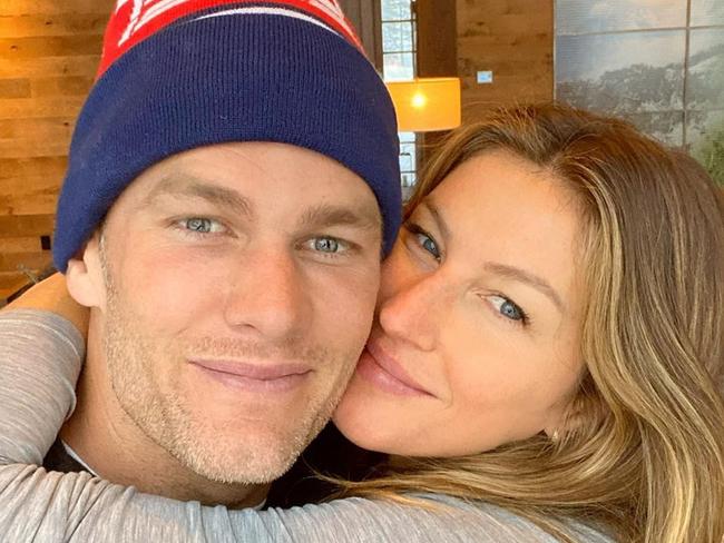 Tom Brady and Gisele Bundchen. Picture: gisele/InstagramSource: https://www.instagram.com/p/B8jYMNTAlzP/