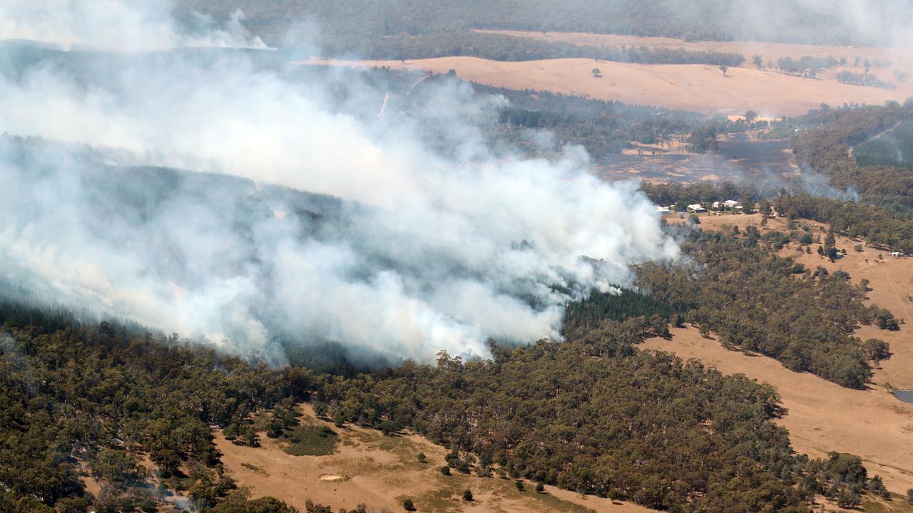 500 CFA firefighters and members of the incident management team are on the ground in Victoria. Picture: David Crosling