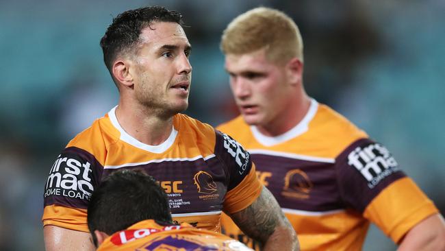 A tough night to mark your 300th NRL game. Image: Phil Hillyard