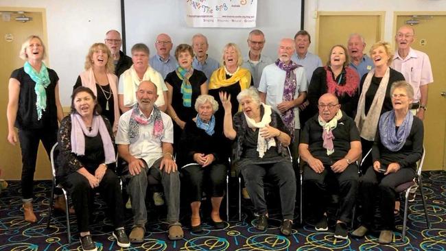 The Sing Thing is helping people with Parkinson's disease find their voice. Picture: Contributed