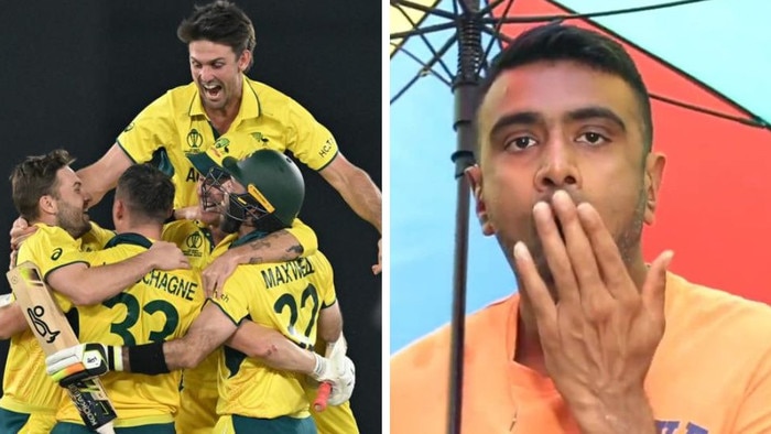 Ravi Ashwin was stunned by Australia bowling first in the World Cup final.