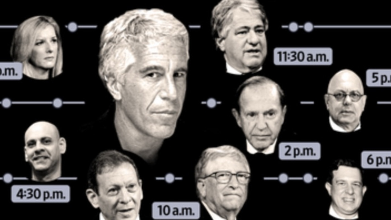 Jeffrey Epstein One Day In Calendar Shows Meetings With Some Of