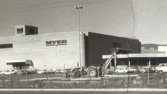 Myer is closing after more than 40 years at Knox Shopping Centre. It opened its doors in 1977.