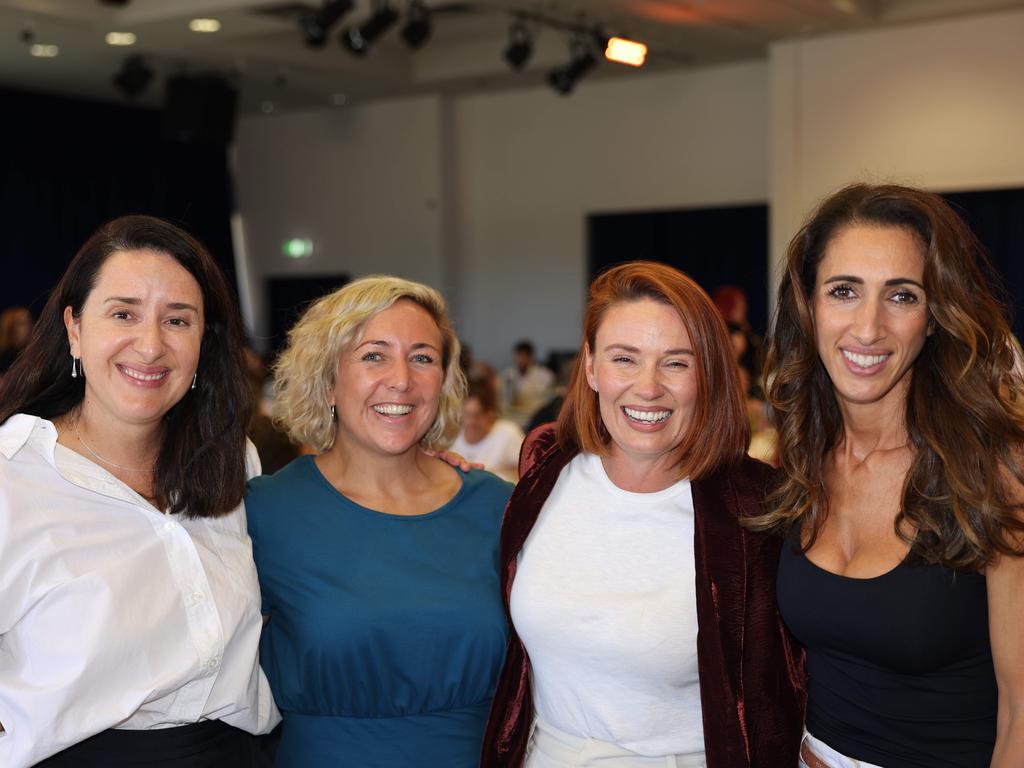 Laura Ridley, Sofia Braybrook, Amber Coupe and Anna Rosati at the Storyfest – Boost Your Business – luncheon at Bond University. Picture, Portia Large.