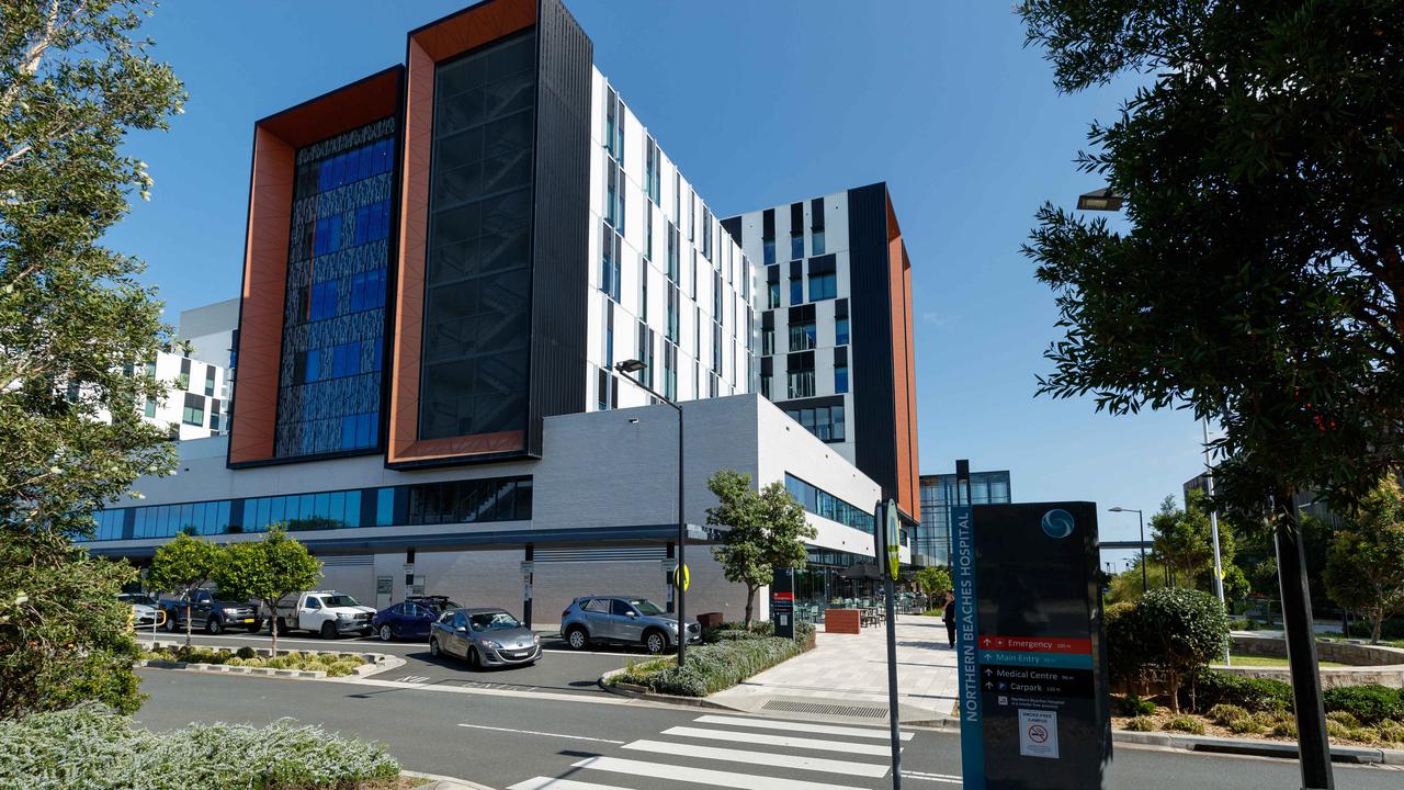 Northern Beaches Hospital operates under a public-private partnership. Picture: NewsWire / Max Mason-Hubers