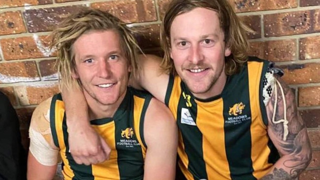 Luke Smart (right) has been a star for Meadows so far in 2024. Picture: Facebook