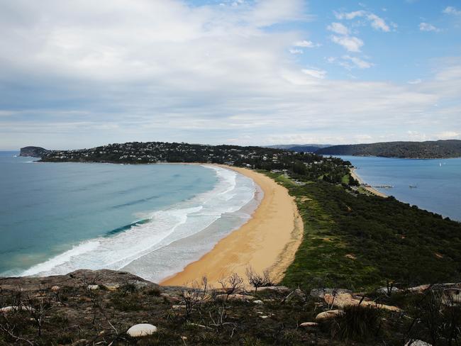 The view over Palm Beach from Barrenjoey Headland.