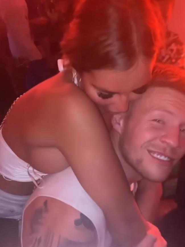 A video from Instagram shows Collingwood footballer Jordan De Goey partying in Bali with friends. Picture: Instagram