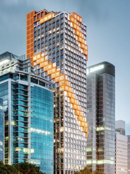 The building will be one of the tallest in North Sydney.