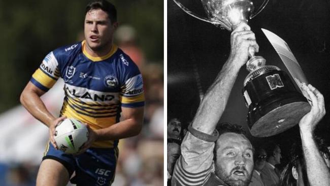 Incredibly Mitchell Moses is just 2kg lighter than Eels enforcer Ray Price was in 1986.