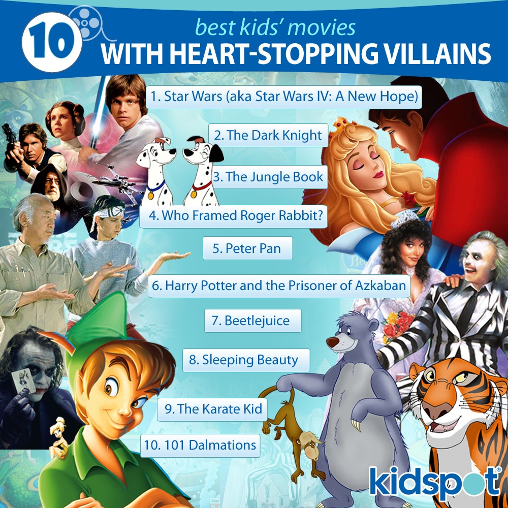 10 best kids' movies with heart-stopping villains