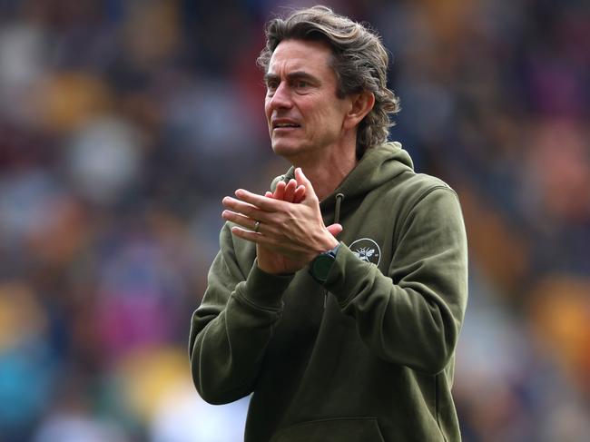 Brentford’s Thomas Frank has been linked with the Tottenham job. Picture: Nathan Stirk/Getty Images