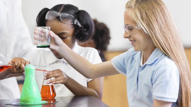 Generic photo of science students in class. Picture: iStock