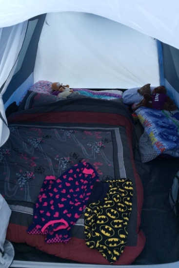 Homeless Mum and partner lived in 20 Kmart tent with 2 kids Kidspot