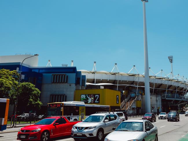 The Queensland government denied it investigated dumping Brisbane’s 2032 Olympic Games amid backlash over plans to rebuild the Gabba. Picture: Glenn Campbell/NCA NewsWire