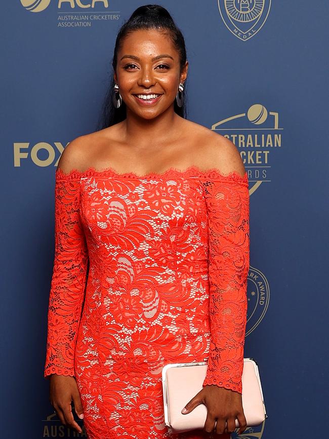 Alana King at the 2023 Australian Cricket Awards. Picture: Brendon Thorne/Getty Images