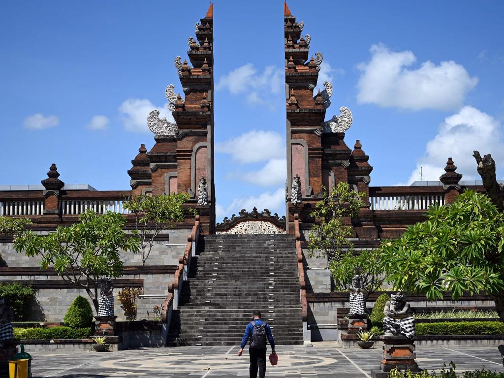 After sitting empty for weeks, Bali could soon be open for tourists. Picture: SONNY TUMBELAKA / AFP.