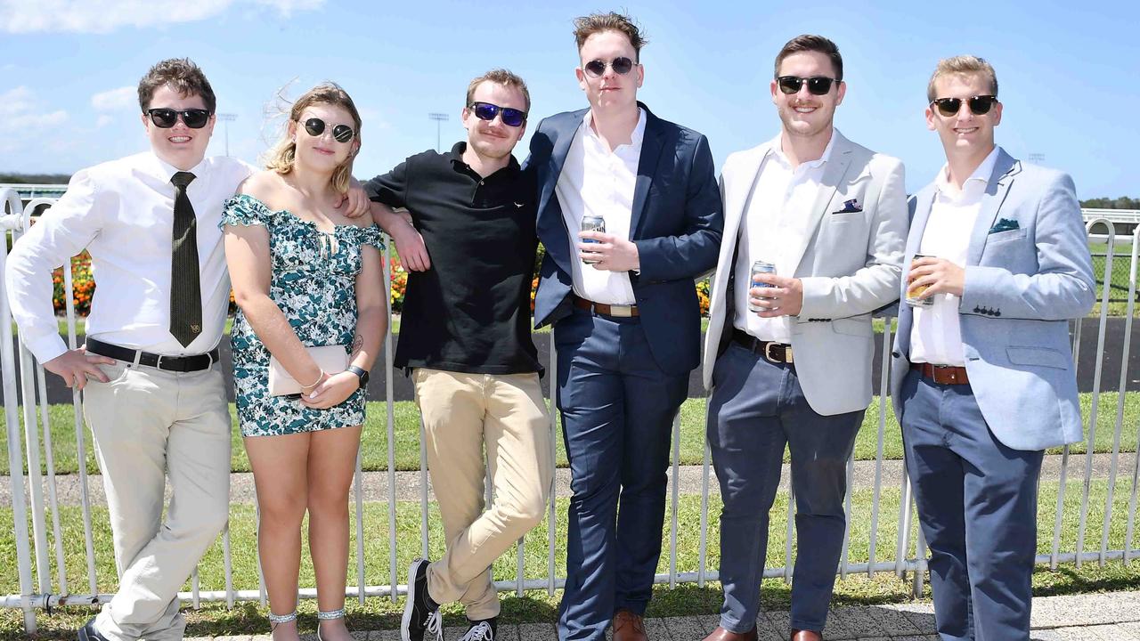 Punters were all smiles at the Mooloolaba Cup, Sunshine Coast Turf Club. Picture: Patrick Woods.