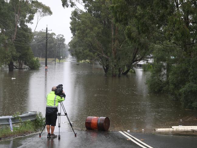 Recent floods at Hawkesbury have led to rezoning issues. Picture: John Grainger