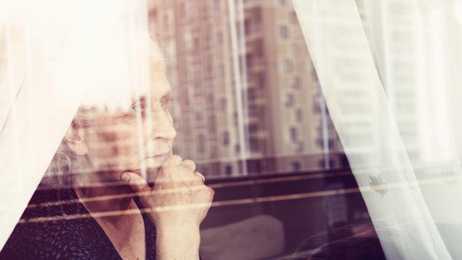 woman, generic, elderly, senior, old, sad. Picture: iStock