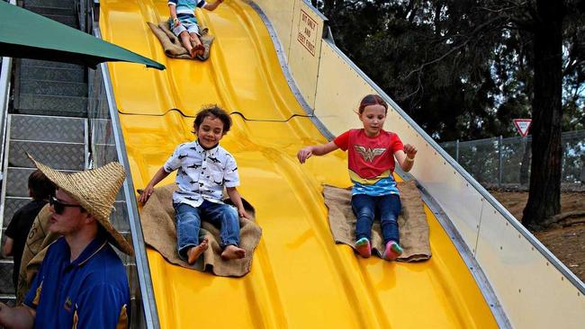 Gabriel Kleidon, and Kailey Banks, at OLGC centenary fete, 2017. Picture: Melanie Keyte