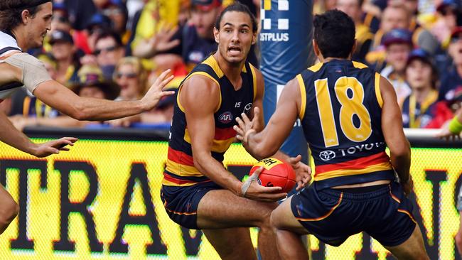 Troy Menzel played only four games for the Crows. Picture: Tom Huntley