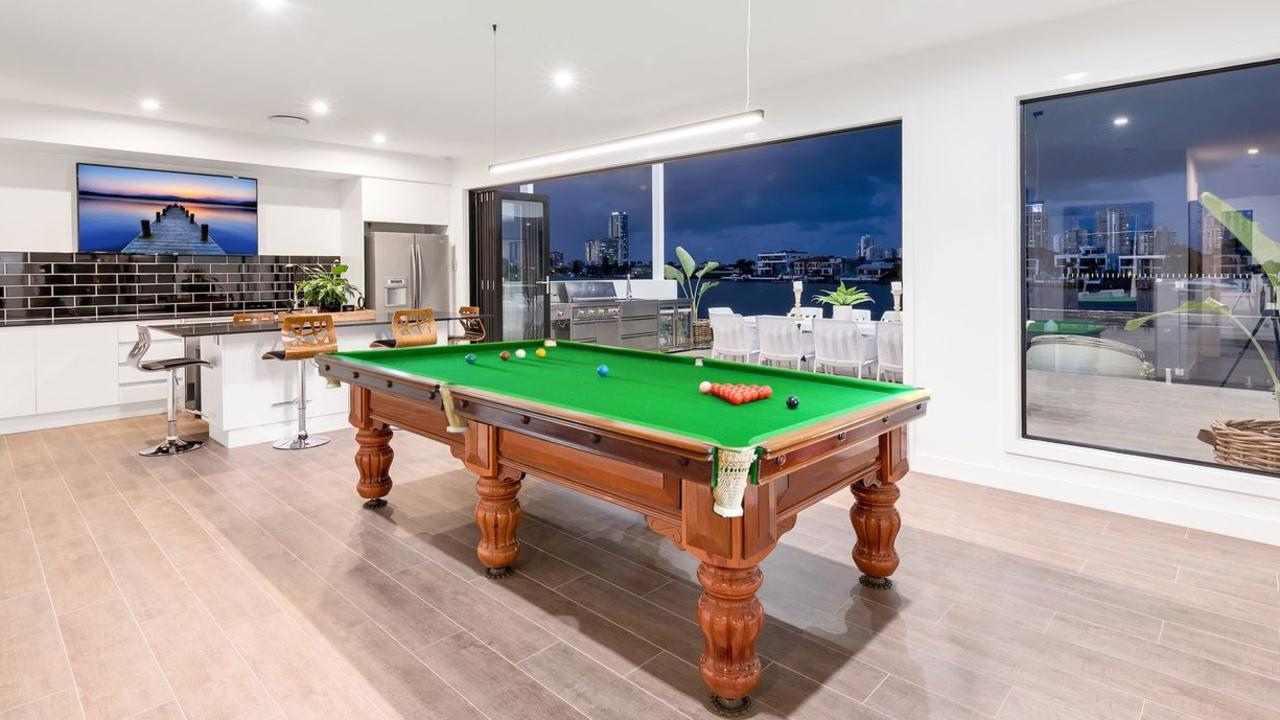 The Surfers Paradise mansion which has been put up for sale by Nicole Bricknell.