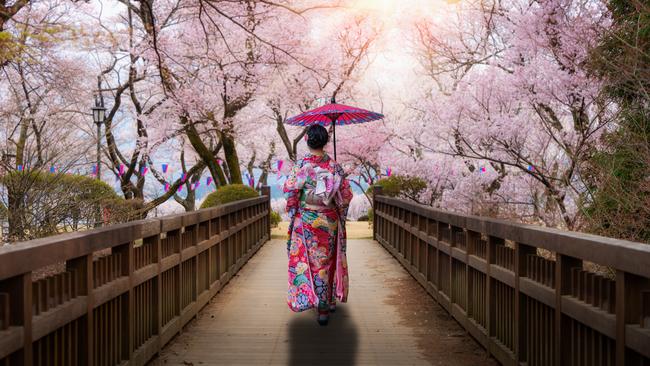 Qantas is tapping into pent up travel demand for Japan, offering thousands of seats to frequent flyers for points redemption. Picture: Getty Images