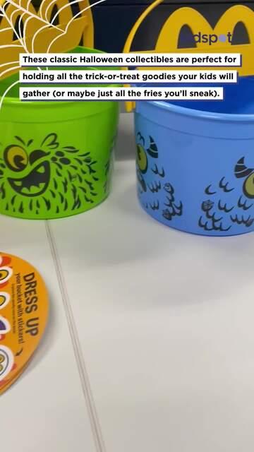 Spooky fun at McDonald's — Boo buckets are coming this Halloween!