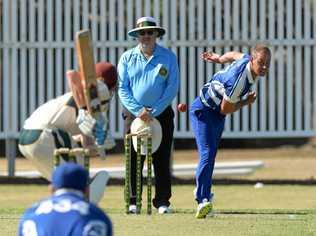 EARLY FORM: A Brothers bowler lines up his target during the opening round of First Division fixtures last weekend. Picture: Rob Williams