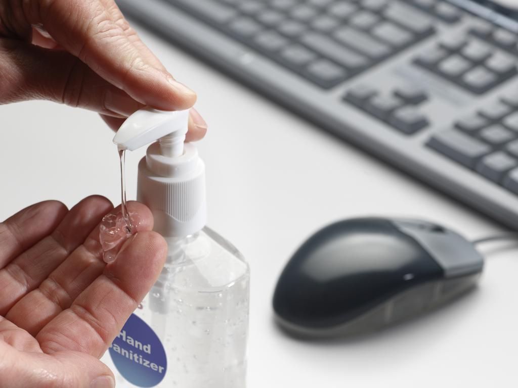 An Australian infectious disease expert has said hand sanitiser is a good on-the-go option, however, hand washing remains the most effective germ prevention method. Picture: istock