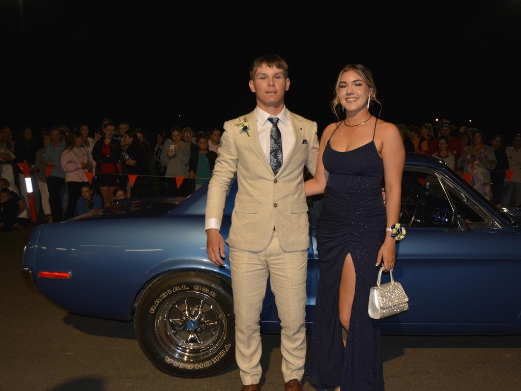 Rylee Jones and Gaby Anderton at the Our Lady of the Southern Cross College Formal May 24th 2024