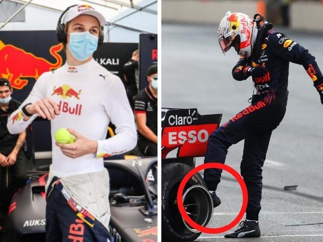 Kiwi driver's surprise cameo in famous photo.