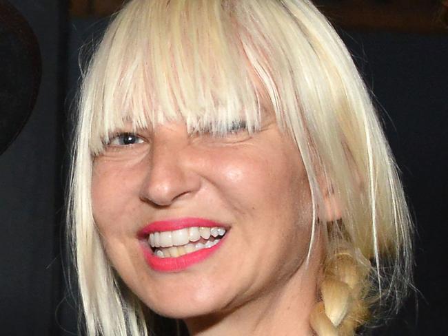 Hit-maker ... Sia is a brilliant singer/songwriter who shuns the limelight. Picture: Araya Diaz/Getty Images for The Art of Elysium