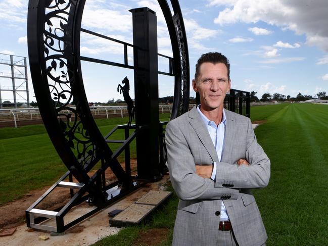 Brisbane Racing Club CEO Dave Whimpey. Pic Darren England.