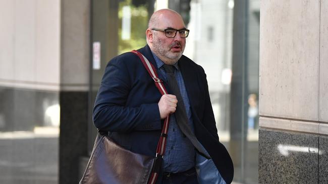 The prosecution’s principal witness, property developer Daniel Hausman. Picture: NCA NewsWire / Joel Carrett