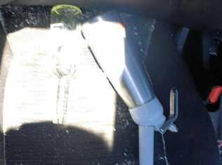 A whipped cream dispenser, which police alleged was used to consume nitrous oxide, also known as laughing gas or nangs. Picture: Traffic and Highway Patrol