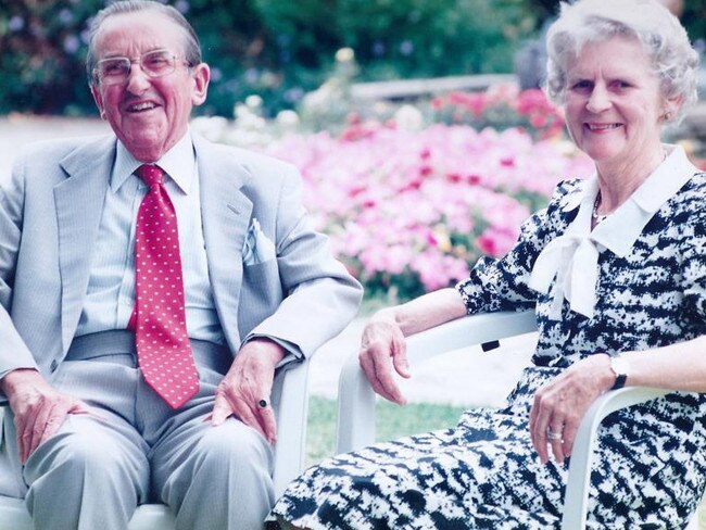 James and Diana Ramsay at Govt House - no date. Picture: supplied