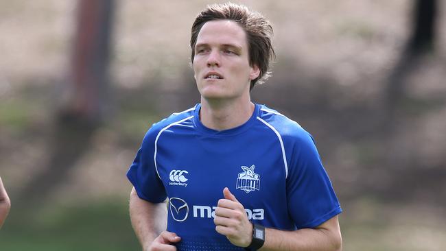 Jared Polec is one of several new faces at North Melbourne. Picture: Michael Klein