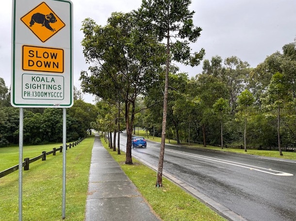 A road leading to The Shores at Helensvale, where the Coomera Connector will be built. Picture: Supplied