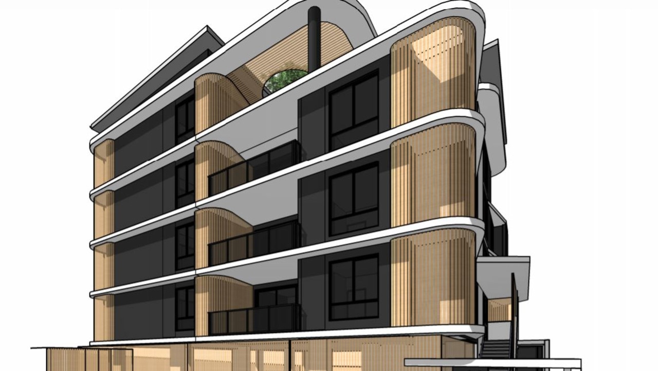 PROPOSED: Plans for a new residential unit development submitted to the Toowoomba Regional Council by Barry Bernoth.