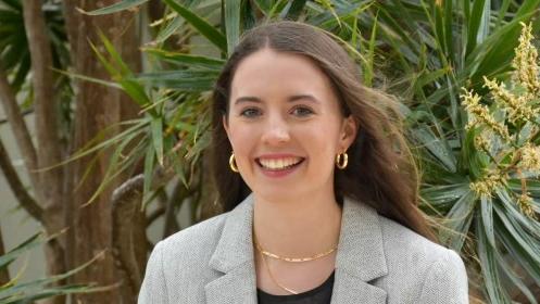 Grace Mahon, UOW Commerce Student and Member of the Youth Climate Change Project.